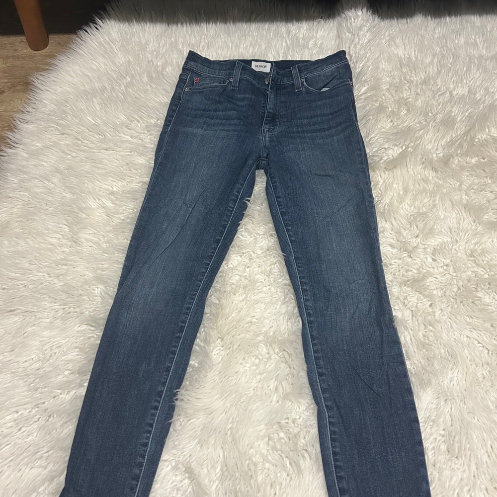 Hudson Jeans Women's Dark Blue Skinny Jeans